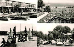 72786840 Balatonfuered Einkaufslaeden Badestrand Hafen Denkmal Campingplatz Buda - Ungarn