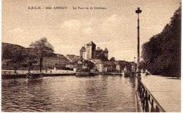 74 - ANNECY - Le Port Et Le Château - Annecy