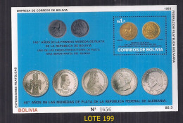 BOLIVIE 1993 BLOC 176 PIÈCES D'ARGENT - Bolivien