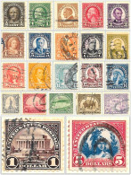 U.S. # 551-73 - 1922-25 Set Of 22 Stamps Only $2 Missing From Full Set Used - Oblitérés