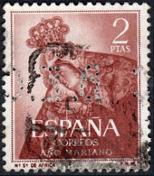 Madrid - Perforado - Edi O 1140 - "B.E.C." (Banco) - Used Stamps
