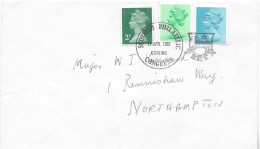 Postzegels > Europa > Groot-Brittannië > 1952-2022 Elizabeth II > Brief Uit 1982 Met 3 Postzegels (17553) - Storia Postale