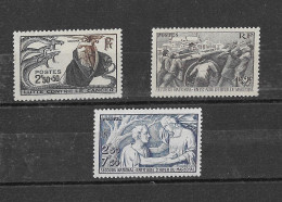 N° 496/497/498  NEUF** - Unused Stamps