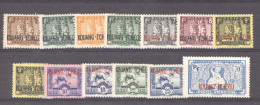 Kouang Tchéou   :  Yv  125-34  * - Unused Stamps