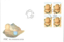 ALAND FDC 1995 VIE GLACIAIRE - Aland