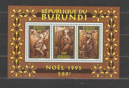 Burundi 1995 Christmas/Noël S/S MNH/** - Blocchi & Foglietti