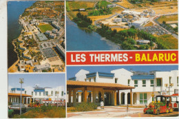 Balaruc Les Bains  34  Carte Circulée Timbrée  Multivues ( 4 ) Souvenirs Des Thermes - Altri & Non Classificati