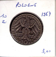 Pologne. 10 Z. 1967 - Poland