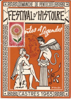 1D1 --- 81 CASTRES Festival D'Histoire - Matasellos Conmemorativos