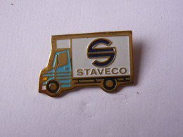 Pin S STAVECO PRODUITS URGELES A WISSOUS 91 - Steden