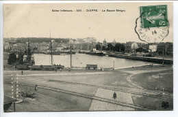 CPA Voyagé 1914 * DIEPPE Le Bassin Bérigny - Dieppe