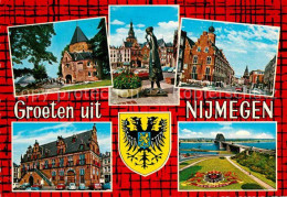 72786350 Nijmegen Rathaus Bruecke Denkmal Schloss Nimwegen Nijmegen - Altri & Non Classificati