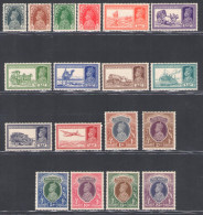 1937-40 India - Stanley Gibbson N. 247/64 - MNH** - Autres & Non Classés
