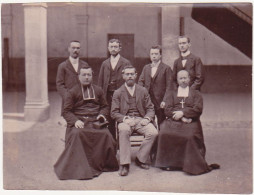 Ancienne Photographie Amateur / Années 1910 - 1920 / Hommes Civils Et Hommes D'Eglise - Anonyme Personen