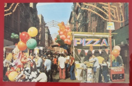 Uncirculated Postcard - USA - NY, NEW YORK CITY - SAN GENNARO, An Italian Festival Held On Mulberry Street, Little Italy - Plaatsen & Squares