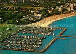 72786170 Groemitz Ostseebad Yachthafen Strand Fliegeraufnahme Brenkenhagen - Grömitz