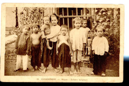 COCHINCHINE VIET NAM SAIGON ENFANTS INDIGENES - Viêt-Nam