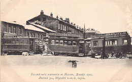 Russia - MOSCOW - Russian Revolution Of 1905 - Lesnaya Street - Miussky Tram Station - Publ. Unknown  - Russland