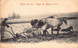 Types Of Russia - Ploughman - Publ. Scherer, Nabholz And Co. 113 - Rusia