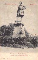 Russia - KRONSTADT - Peter I Monument - Publ. G. D. Shensheva  - Russland
