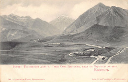 Russia - Georgian Military Road - Seven Brothers Mountain, View From The Devil's Valley - Publ. Raev 50 - Rusia