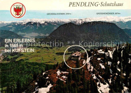 72786071 Thiersee Pendling Schutzhaus Grossglockner Grossvenediger Alpenpanorama - Sonstige & Ohne Zuordnung