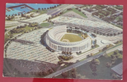 Uncirculated Postcard - USA - NY, NEW YORK CITY - AIR VIEW OF THE WILLIAM A, SHEA MUNICIPAL STADIUM - Estadios E Instalaciones Deportivas