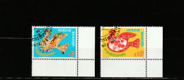 Nations Unies (Vienne) YT 236/7 Obl : Paix , Dessin D'oiseaux - 1996 - Used Stamps