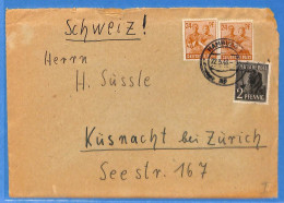 Allemagne Zone AAS 1948 - Lettre De Hamburg - G33348 - Other & Unclassified