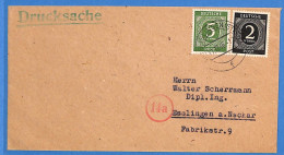 Allemagne Zone AAS 1946 - Lettre De Geislingen - G33317 - Sonstige & Ohne Zuordnung