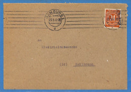 Allemagne Zone AAS 1947 - Lettre De Hamburg - G33312 - Autres & Non Classés