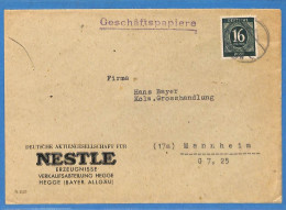 Allemagne Zone AAS 194.. - Lettre De Hegge - G33308 - Other & Unclassified