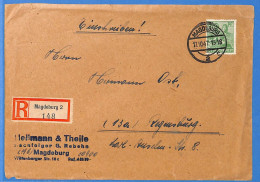 Allemagne Zone AAS 1947 - Lettre Einschreiben De Magdeburg - G33262 - Other & Unclassified