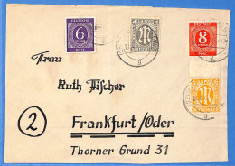 Allemagne Zone AAS 1946 - Seulement Le Recto D'une Lettre De Oldenburg - G33250 - Autres & Non Classés