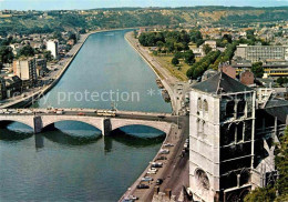 72785855 Huy La Meuse Pont Baudouin Et Collegiale Fliegeraufnahme Huy La Meuse - Altri & Non Classificati