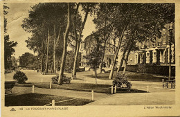 CPA (Pas De Calais) LE TOUQUET PARIS PLAGE. L'Hôtel Westminster - Le Touquet