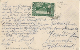 Bosnia-Herzegovina/Austria-Hungary, Picture Postcard-year 1909, Auxiliary Post Office/Ablage VITINA, Type A1 - Bosnien-Herzegowina
