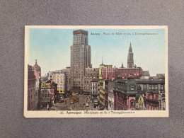 Anvers Place De Meir Et Les Torengebouwen Antwerpen Meirplaats En De Torengebouwen Carte Postale Postcard - Antwerpen