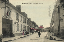 Dormans - Rue Et Place Du Marché "gendarmerie Nationale" - Dormans