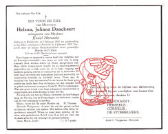 DP Helena Juliana Danckaert ° Kieldrecht Beveren Waas 1891 † Ertvelde Evergem 1957 Herseele // Cornelis De Stobbeleere - Images Religieuses