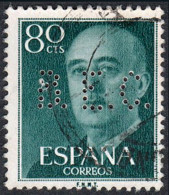 Madrid - Perforado - Edi O 1152 - "B.E.C." Pequeño (Banco) - Used Stamps