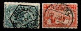 PORTUGAL     -    1895 .  Y&T N° 146 / 147 Oblitérés. - Used Stamps