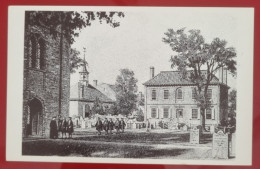 Uncirculated Postcard - USA - NY, NEW YORK CITY - TRINITY CHURCH, Broadway And Wall Street, 1754 - Iglesias