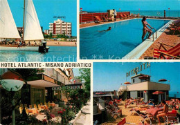 72785232 Misano Adriatico Hotel Atlantic Swimming Pool Ristorante Segelboot Ital - Altri & Non Classificati