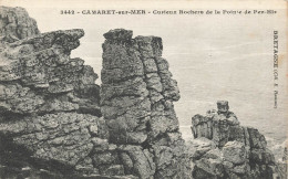 CAMARET : CURIEUX ROCHERS DE LA POINTE DE PEN-HIR - Camaret-sur-Mer