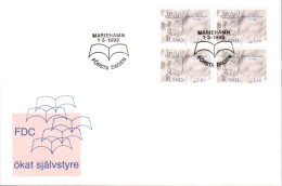 ALAND FDC 1993 ARMOIRIES D'ALAND - Aland