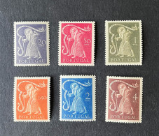 (T3) Portugal 1950 S. JOÃO DE DEUS RELIGION Complete Set - Af. 723/728 - MH - Unused Stamps