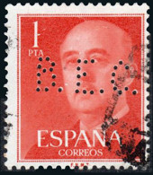 Madrid - Perforado - Edi O 1153 - "B.E.C." (Banco) - Used Stamps