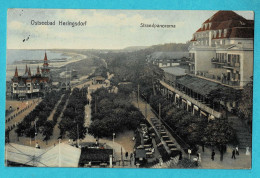 * Ostseebad Heringsdorf (Mecklenburg Vorpommern - Deutschland) * (Verlag Arthur Schürer) Strandpanorama, Plage, TOP - Other & Unclassified