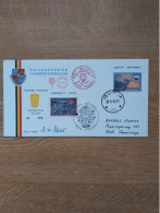 Ballonkoerier  Courrier Par Ballon  Popering  Hoppeland   1983  Piloot  Scheers - Covers & Documents